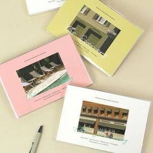 Scenery Undated Weekly Planner (S) with Postcard