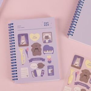 1095178007 100 Days Spring Study Planner with Stickers - (S)