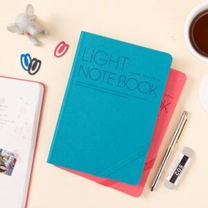 1045416273 Banded Hardcover Grid Notebook (S)