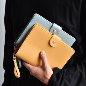 A6 Faux-Leather Ring Binder Notebook Cover (S)