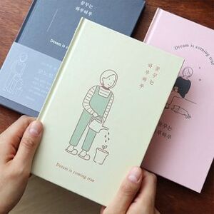 1092858618 ''Indigo'' Series Illustrated Notebook - (S)