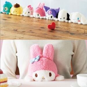 Sanrio Characters Posture Pal - Improve Sitting Posture Plush Toy (My Melody) 180 x 150 x 260mm