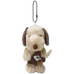 SNOOPY & Teddy Bear Plush Toy Bag Charm H13×W6×D8cm