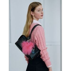 RORABBIT Plush Doll Keyring (Pink) Pink - One Size