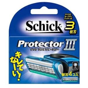 Schick Japan - Protector 3 Razor Blade Refill 4 pcs