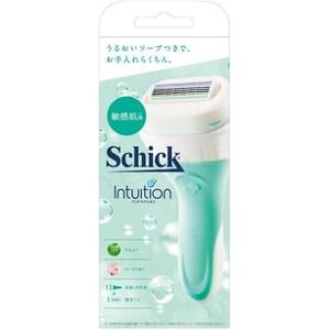 Schick Japan - Intuition Sensitive Skin Razor Holder & Blade Refill 1 pc