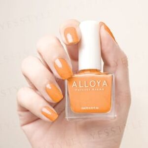 ALLOYA - Water-Based Natural Nail Polish Environmental Friendly 081 Pumpkin Spice 10ml