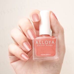 ALLOYA - Water-Based Natural Nail Polish Environmental Friendly 082 Imagination Of Rose 10ml