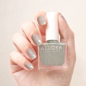 ALLOYA - Water-Based Natural Nail Polish Environmental Friendly 212 Chia Yogurt 10ml