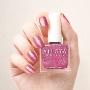 ALLOYA - Water-Based Natural Nail Polish Environmental Friendly 073 Let's Tango 10ml
