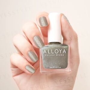 ALLOYA - Water-Based Natural Nail Polish Environmental Friendly 178 Firefly Bridge Riverside 10ml