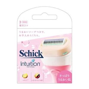 Schick Japan - Intuition Refreshing & Moisturizing Skin Razor Blade Refill 3 pcs