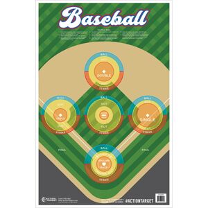 Action Target Baseball Target, 100 Pack, 23in x 35in, GS-BASE-100