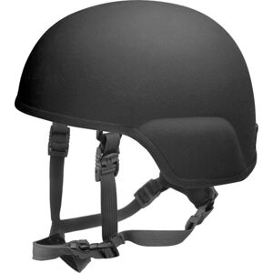 ArmorSource AS-600 Rifle Resistance High Protection Assault Helmet, Black, Medium, 600-RCM-R10P3-BK