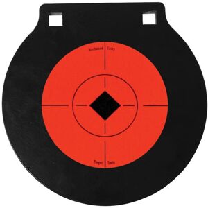 Birchwood Casey World Of Targets 6 Inch Double Hole Gong Target, Orange/black - BC-47608