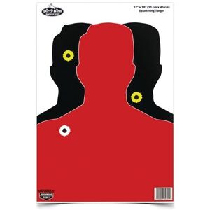 Birchwood Casey Dirty Bird 12x18in Silhouette III Target, 100 Sheet Pack, BC-35701