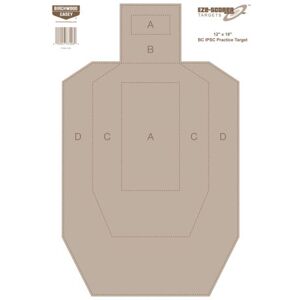 Birchwood Casey Eze-Scorer IPSC Practice Target, BC-37018