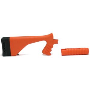 Choate Tool Mossberg 500 Pistol Grip Stock and Short Forend, Orange, CMT-02-01-38
