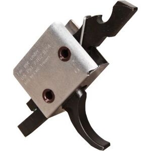 CMC Triggers AR Single Stage Trigger Pull, Large Pin Curved Duty Patrol 6 - 6.5 lb pull, Black, 94505