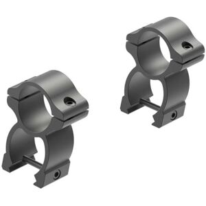 USED, Leupold Rifleman Rifle Scope Rings, See-Thru, 1in, 1.44in Height, Matte Black, 55880