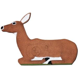 Oncore Targets Bedded Deer Self-Healing Archery Target, Brown/White, Medium, D7