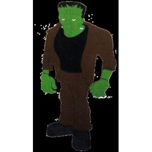 Oncore Targets Frankenstein's Monster Self-Healing Archery Target, Green/Black/Brown, Large, HW1