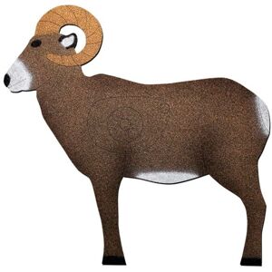 Oncore Targets Ram Self-Healing Archery Target, Brown/White/Yellow, Medium, RH1