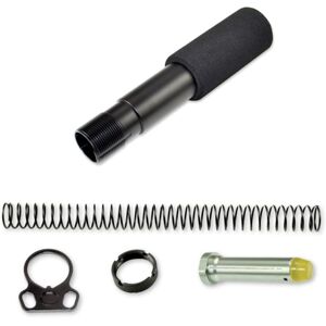 Presma Pistol Buffer Foam Tube Kit w/ Dual Sling End Plate, Black, UB-AS5P11