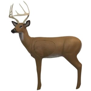 R and W Targets Alert Deer Target Replaceable Vital, Brown, 3D100A