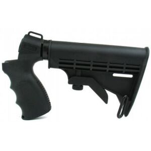 Tacfire Mossberg 500 Shotgun Pistol Grip w/6 Position Stock, Black MSG004