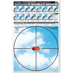 Thompson Target Shotgun Trouble Shooter 25x38 Paper Patterning Targets, 25 Pack, Blue, 2XL, 1200-25