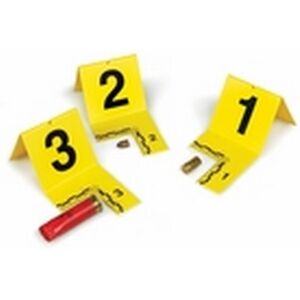 Forensics Source Cutout Id Tent 1-100 Yellow - IDTC-0100Y