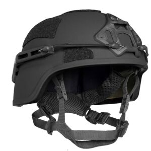 ArmorSource Aire LE Full Cut Ultra Lightweight Law Enforcement Fully Loaded Ballistic Helmet, Black, Medium, AIRELEMRCBKSU3LR3KV2