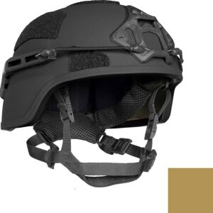ArmorSource Aire LE Full Cut Ultra Lightweight Law Enforcement Fully Loaded Ballistic Helmet, Coyote Brown, Extra Large, AIRELEXLRCCBSU3LR3KV2