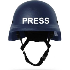 ExecDefense USA PRESS Ballistic Helmet PASGT, III-A, Navy Blue, L, E-EPBH-L
