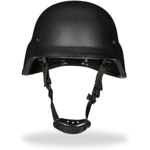 ExecDefense USA PASGT Level III A Ballistic Helmet, Black, Large, EXH-0072-BL