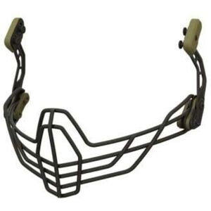 Galvion Revision Batlskin Viper Wire Mandible Guard, Black - 4-0507-5028