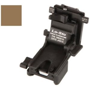 Norotos LoSto Helmet Mount, Force-to-overcome, PVS-7/14, Coyote Brown, One Size, 1962010CB-3
