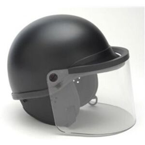 Premier Crown Corp Premier Crown - 906 Riot Helmet, Black, Universal, 9065FS6U