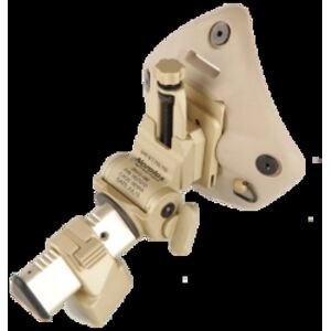 Norotos INVG Helmet Mount w/ Universal Shroud, PVS-15/18/21/31, Tan, One Size, NSN 5855-01-570-0324, 1821010TAN-2