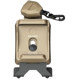 Wilcox One Hole Shroud w/ Lanyard for ACH/MICH Helmet, Tan, NSN 5855-01-593-7377, 56100G03-T