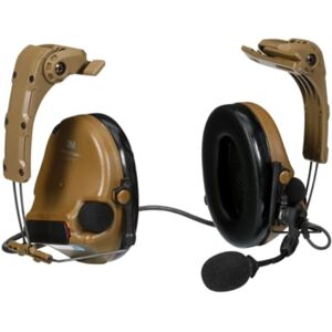 3M VI NIB Hearing Defender Headset w/IHPS Attachment,, Coyote Brown, MT20H682HPS-09N CY