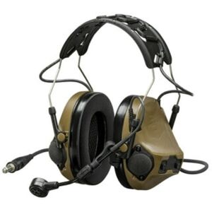 3M VIII Single Comm Headset, Nexus 4-Con, Coyote Brown, MT14H418A-47 CY