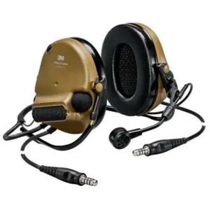 PELTOR 3M, ComTac, VI NIB Headset, Dual DL, Backband, 915 Mhz, Green, MT20H682BB-19N GNS