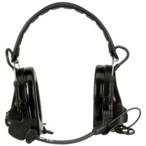 PELTOR 3M PELTOR ComTac V Headset, Foldable, Dual Lead, Standard Dynamic Mic, NATO Wiring, Black, MT20H682FB-19 SV
