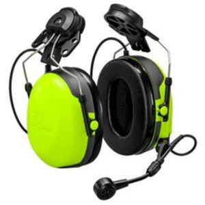 PELTOR CH-3 Headset Hard Hat Attached, Black/Yellow, MT74H52P3E-110