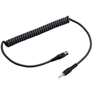 PELTOR FLX2 Cable, 3.5Mm Stereo Threaded, Black, FLX2-208