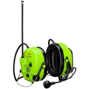 PELTOR WS Litecom Pro III Neckband Headset, Bright Yellow, MT73H7B4D10NA GB