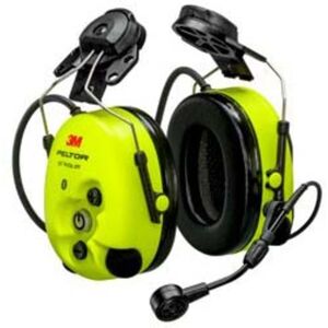 PELTOR WS Protac XPI Headset Hard Hat Attached, Black/Yellow, MT15H7P3EWS6