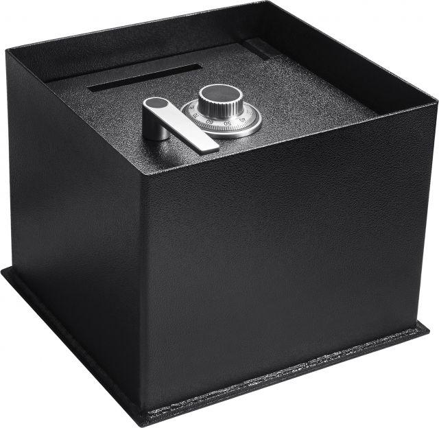 Barska Floor Safe With Combination Lock, Black, Small, AX13200
